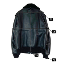 AVIREX アヴィレックス 6181072 MOUTON BOMMER JACKET B-3 ブラック size2XL 瑞穂店