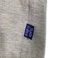Stade de France スタッド・ド・フランス 計り知れない喧騒 刺繡 プリントTシャツ グレー スタジアム Size L 福生店