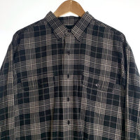 90's Polo by Ralph Lauren ポロラルフローレン BENFORD チェックシャツ ブラック ホワイト Size XXL 福生店