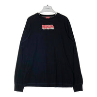 DIESEL ディーゼル T-JUST-LS-K2 ラバープリント 長袖Tシャツ ブラック sizeL 瑞穂店
