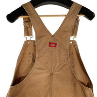 Dickies ディッキーズ ダック地 オーバーオール ブラウン Size 32×32 福生店