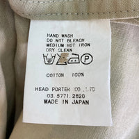 HEAD PORTER PLUS ヘッドポータープラス 半袖シャツ 迷彩 カーキ sizeL 瑞穂店