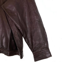 90's Polo by Ralph Lauren ポロバイラルフローレン Genuine Leather Jacket ラムレザー ジャケット ブラウン Size XL 福生店