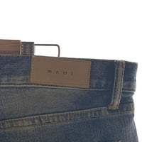 mnml ミニマル ダメージデニムパンツ 裾ジップ インディゴ Size 36 福生店
