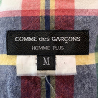 COMME des GARCONS HOMME PLUS コムデギャルソンオムプリュス チェックシャツ マルチ PA-B045 AD2007 Size M 福生店