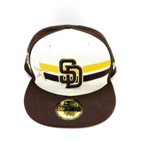 NEW ERA ニューエラ 59FIFTY サンディエゴ・パドレス 2024 ALLSTAR GAME ベースボールキャップ ブラウン size7 5/8 瑞穂店