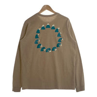 Patagonia パタゴニア M's L/S Chasing Peaks Responsibili-Tee 長袖 Tシャツ ロンT ベージュ Size L 福生店