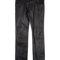 NUMBER(N)INE ナンバーナイン レザーパンツ ブラック レオパード Size 3 福生店