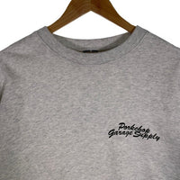 PORKCHOP ポークチョップ プリント スウェットクルーネックトレーナー オートミール Size L 福生店