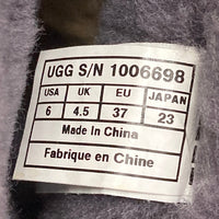UGG アグ ブーツ CLASSIC SHORT CRYSTAL BOW 1006698 グレー size23cm 瑞穂店