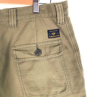 TENDERLOIN テンダーロイン ベイカーショートパンツ オリーブ ミリタリー Size S 福生店