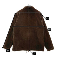 ROARK ロアーク コーデュロイ コーチジャケット 内ボア ブラウン Size L 瑞穂店