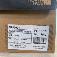 THE NORTH FACE ノースフェイス ベロシティ ウール ローカットスニーカー ブラック GORE-TEX NF52091 Size 28cm 福生店