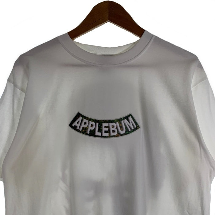 人気満点 APPLEBUM アップルバム CRSB WORM T-SHIRT フロントワッペン T トップス