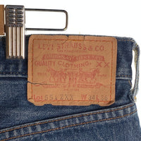 90's LEVI'S リーバイス 551ZXX デニムパンツ ジーンズ インディゴ 555 復刻 98年米国製 Size 34×36 福生店