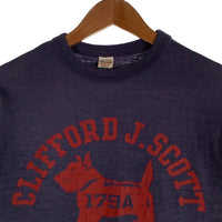 WAREHOUSE ウエアハウス Lot 4601 CLIFFORD J.SCOTT プリントTシャツ ナスコン Size M 福生店