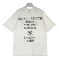 STUSSY×mastermind ステューシー × マスターマインドJAPAN ワールドツアーTシャツ ホワイト sizeM 瑞穂店