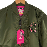 ANTI SOCIAL SOCIAL CLUB アンチソーシャルソーシャルクラブ 21AW ALPHA アルファ MA-1 フライトジャケット リバーシブル セージグリーン Size L 福生店