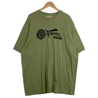 SUPREME シュプリーム 24SS Records Tee レコード プリントTシャツ モスグリーン Size XXL 福生店