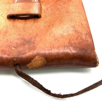 Koudelka Leather クーデルカレザー コンチョ付き サドルレザー 二つ折り財布 ブラウン 瑞穂店