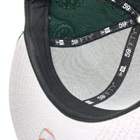New Era ニューエラ MLB オークランド・アスレチックス ベースボールキャップ ペイズリー グリーン Size 8 (63.5cm) 福生店