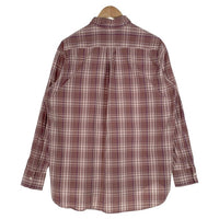 SCYE BASICS サイベーシックス コットン タータンチェック 長袖シャツ MPS-244 Size 38 福生店