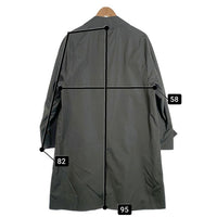 60~70's Burberrys バーバリー ステンカラーコート 比翼 玉虫 ポリエステル コットン ネーム入り 英国製 Size メンズS-M相当 福生店