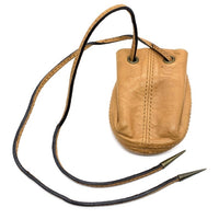 GIVENCHY ジバンシー 巾着 バッグチャーム レザー 羊革 ブラウン 福生店