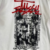 00's STUSSY ステューシー FUTURA フューチュラ フォトプリント Tシャツ ホワイト Size M 福生店