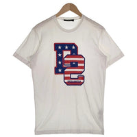 DSQUARED2 ディースクエアード Logo Print T-Shirt ロゴプリント 半袖 Tシャツ ホワイト S74GD1260S23009 Size S 福生店