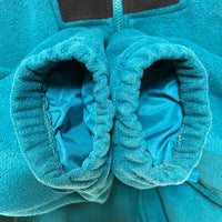 Columbia コロンビア 90's 台湾製 フリースジャケット グリーンxブラック sizeLL 瑞穂店