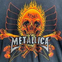 METALLICA メタリカ Pushead パスヘッド プリント 半袖 Tシャツ 2018コピーライト Bravado ブラック Size XL 福生店