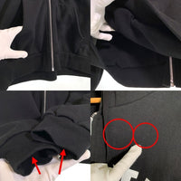 SUPREME シュプリーム 24AW Arc Thermal Zip Up Hooded Sweatshirt アーチロゴ サーマルジップアップ スウェットパーカー ブラック Size XXL 福生店
