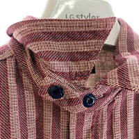 JELADO ジェラード 30's Dobby Stripe CARPENTER SHIRTS ドビーストライプ カーペンターシャツ レッド size15 瑞穂店