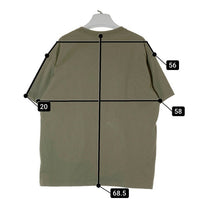 NIKE ナイキ USA製 スウッシュ 刺繍 Tシャツ オリーブ sizeL 瑞穂店