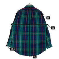 POLO COUNTRY RALPH LAUREN ポロカントリー ラルフローレン 両ポケット タータンチェック 長袖シャツ グリーン sizeL 瑞穂店