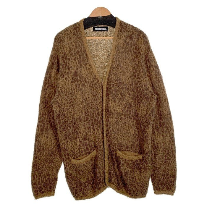 NEIGHBORHOOD ネイバーフッド 21AW MOHAIR CARDIGAN モヘアカーディガン ブラウン 212FUNH-KNM04 Size  L 福生店