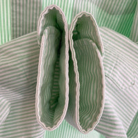 Ralph Lauren ラルフローレン キャンディストライプ ボタンダウン 長袖シャツ グリーン size15 1/2 瑞穂店