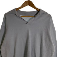 B&Y UNITED ARROWS ユナイテッドアローズ スキッパーニット ポロシャツ ライトブルー 1213-105-4134 Size S 福生店