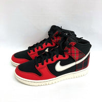 NIKE ナイキ DUNK HIGH RETRO SE ダンク ハイ レトロ SE DV0826-001 スニーカー ブラック レッド size26.5cm 瑞穂店