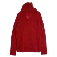 JOINT WORKS ジョイントワークス メキシカンパーカー コットン アクリルニット レッド Size L 福生店