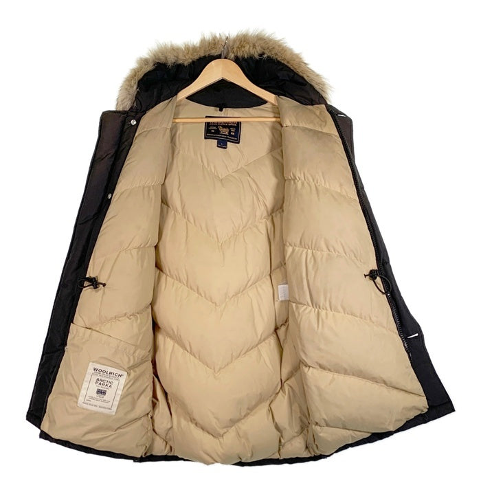 WOOLRICH ウールリッチ NEW ARCTIC PARKA ニューアークティックパーカ ダウンジャケット ファー ブラック カナダ製 Size  L 福生店