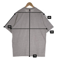 SUPREME シュプリーム 23AW Classic Logo S/S Top クラシックロゴ Tシャツ 刺繡 グレー Size L 福生店