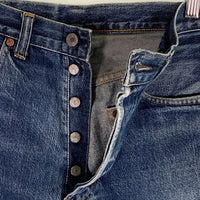 90's LEVI'S リーバイス 501XX 紙パッチ デニムパンツ ジーンズ インディゴ 555 復刻 97年米国製 Size 32×36 福生店