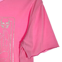 lucien pellat-finet ルシアンペラフィネ トランプ プリント カットオフTシャツ ピンク Size M 福生店