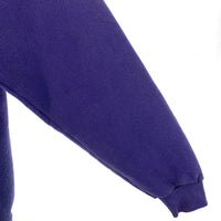 80-90's adidas アディダス トレフォイル刺繡ロゴ プルオーバースウェットパーカー ネイビー USA製 Size M 福生店