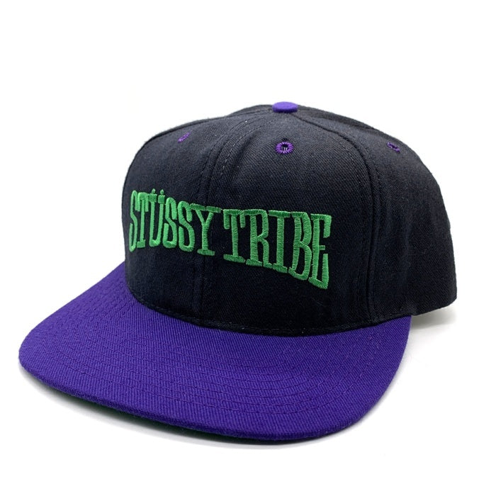 STUSSY ステューシー オールド 白タグ CAPZ TRIBE 刺繡 6パネル