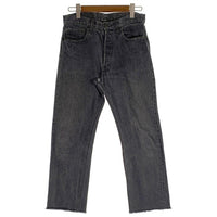 90's Levi's リーバイス 501-0658 ブラックデニムパンツ ジーンズ USA製 裾カットオフ Size 32×30 福生店