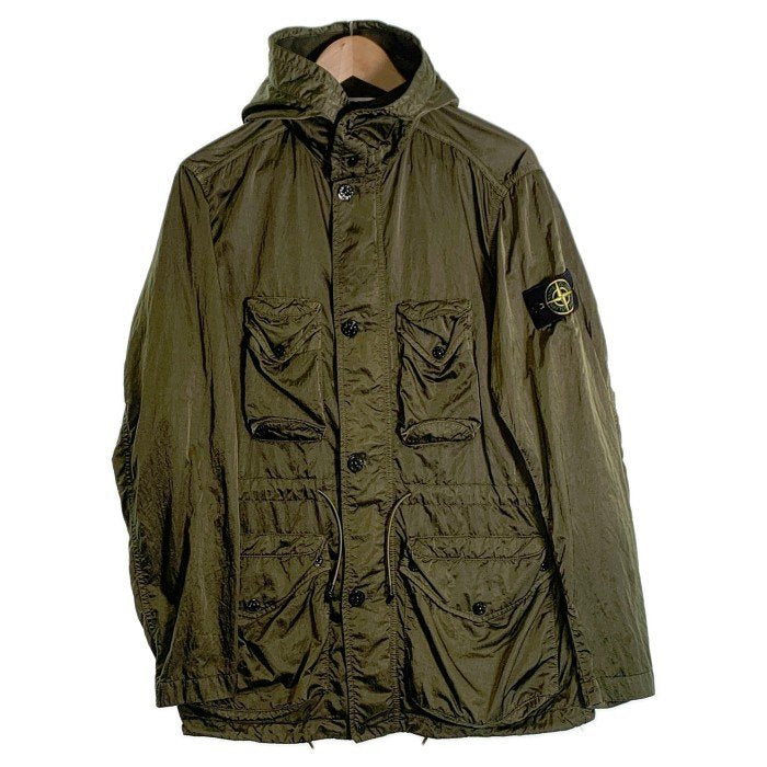 STONE ISLAND ストーンアイランド 21SS Nylon Raso-TC Jacket ナイロンジャケット カーキ 741544430  Size M 福生店