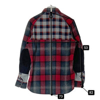 eYe COMME des GARCONS JUNYA WATANABE MAN アイコムデギャルソン ジュンヤワタナベマン PENDLETON ペンドルトン WB-B904 AD2018 キルティングウール切替 シャツジャケット ブラック sizeS 瑞穂店